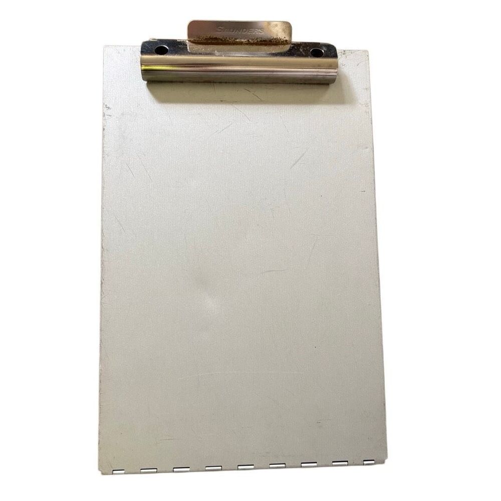 Saunders Legal Size Aluminum Storage Clipboard